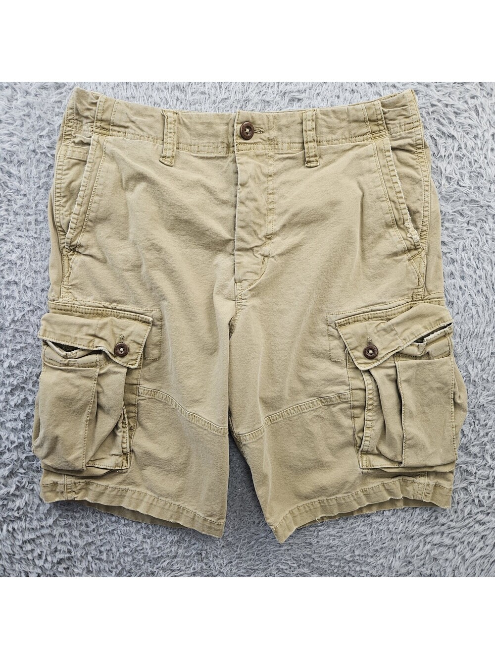 American Eagle Cargo Shorts Next Level Flex Longer Length 33 (Fits 33-34x11)